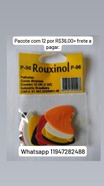 Pacote Palhetas Rouxinol Com 12